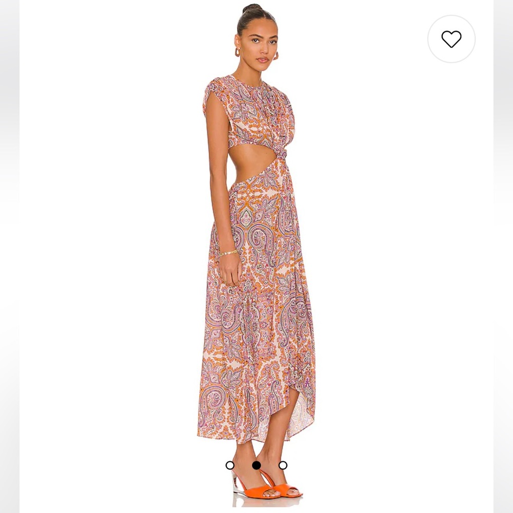Racquel Midi Dress in Aria Multi Paisley